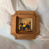 Architectural Handcarved Solid Wood Frame – Fits 4x4"