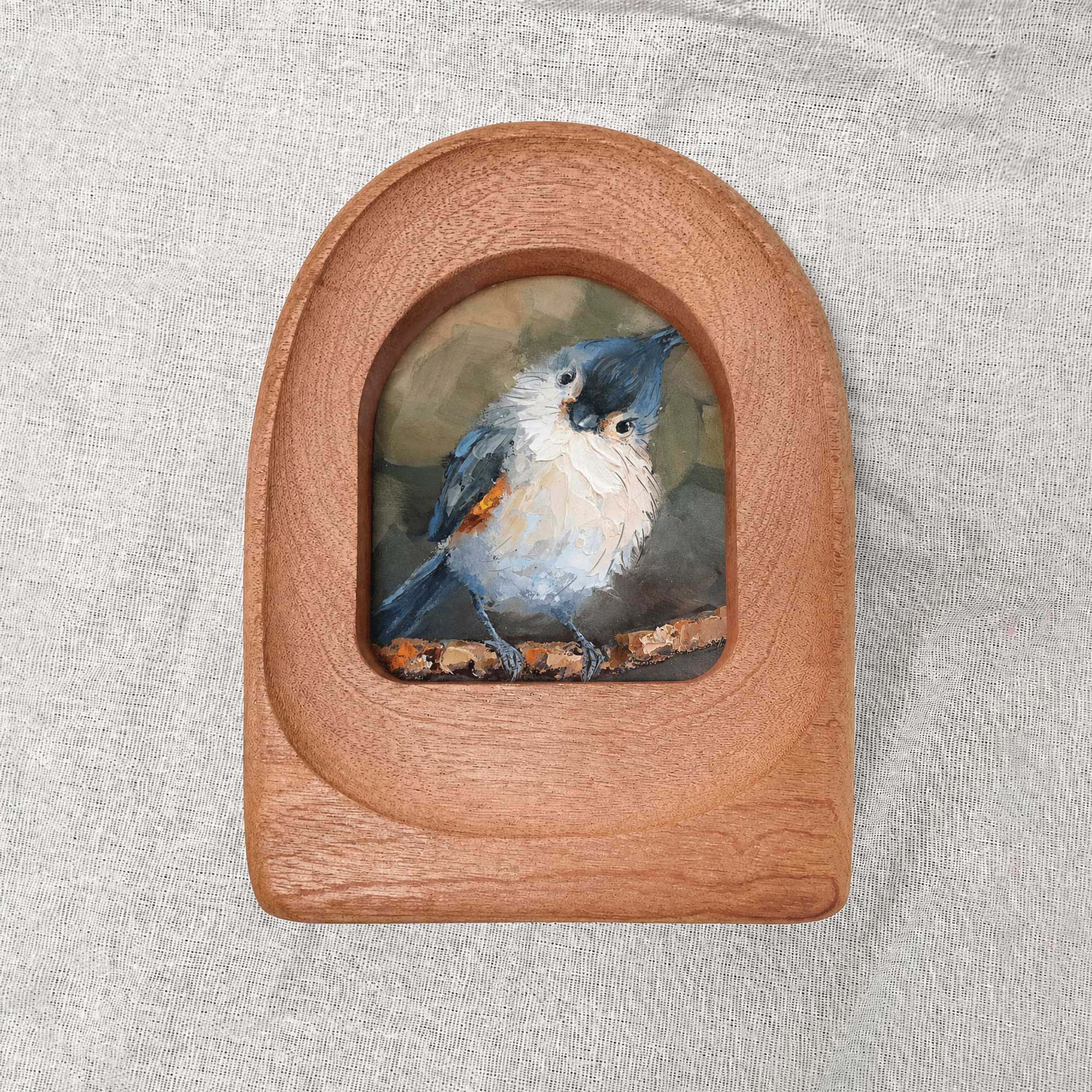 Handmade Arched Wooden Picture Frame