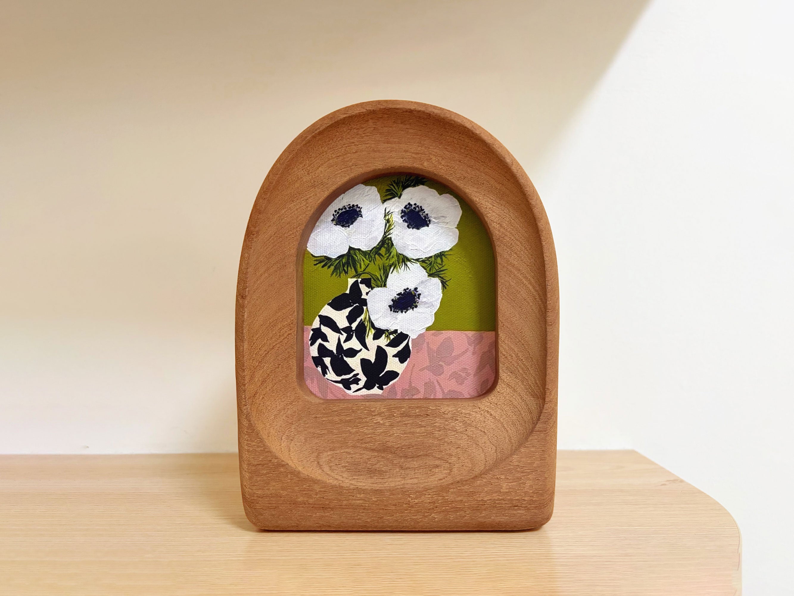 Handmade Arched Wooden Picture Frame