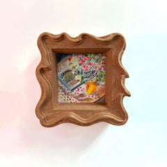 Hand Carved Organic Wood Frames | Rustic Boho Gallery Wall Decor