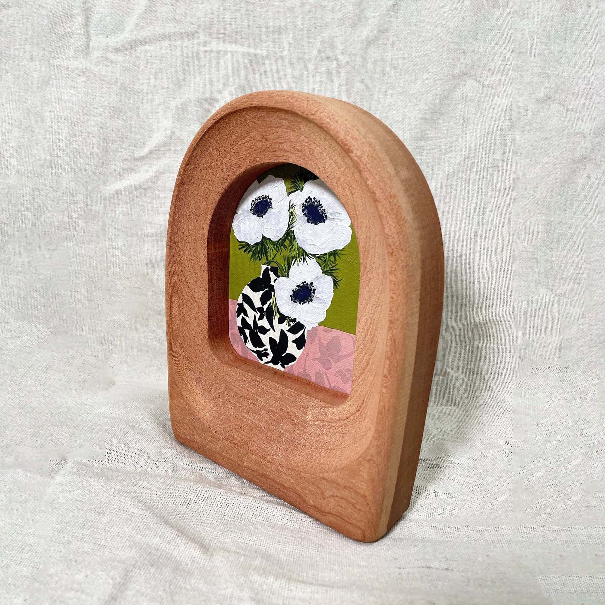 Handmade Arched Wooden Picture Frame