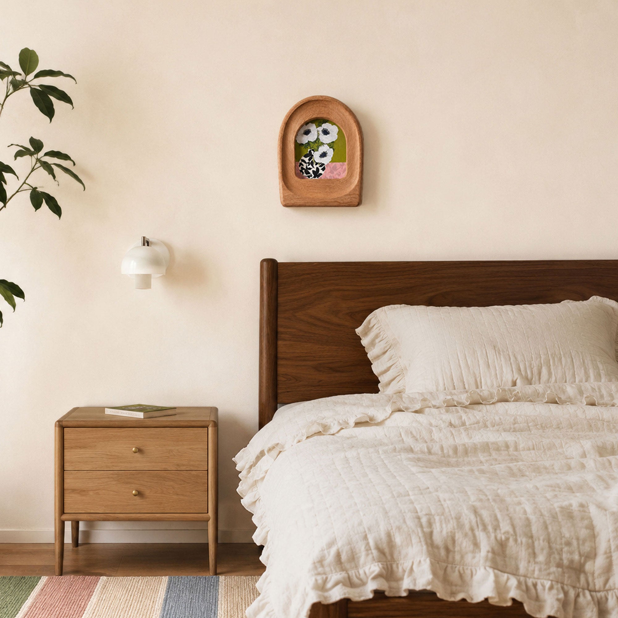 Handmade Arched Wooden Picture Frame