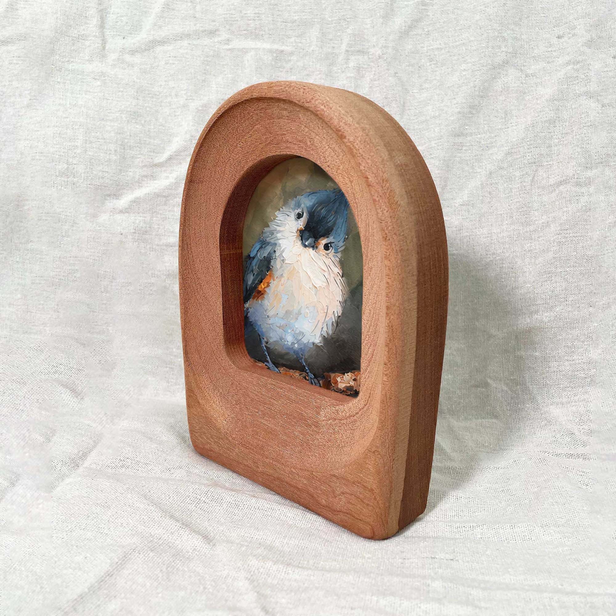 Handmade Arched Wooden Picture Frame
