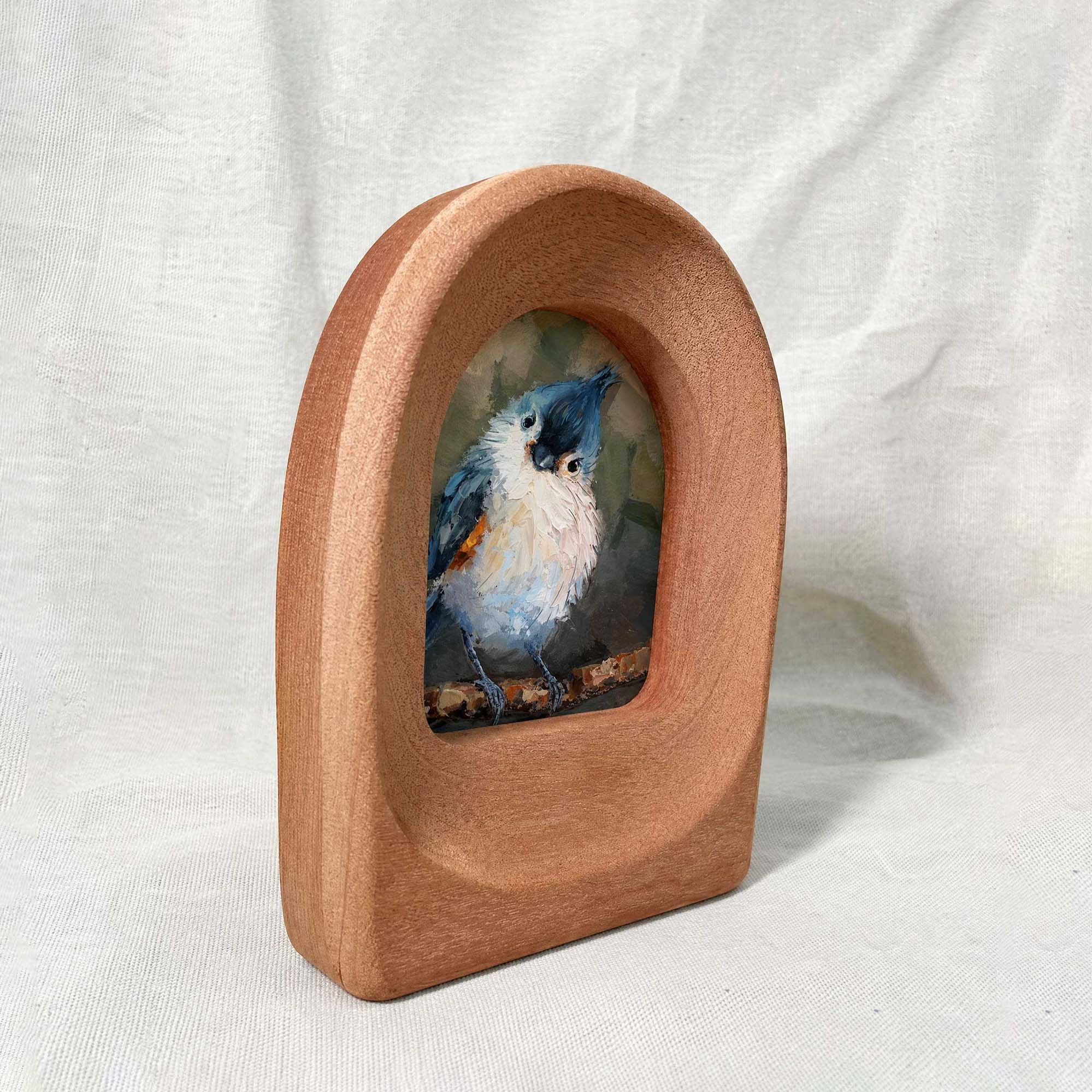 Handmade Arched Wooden Picture Frame