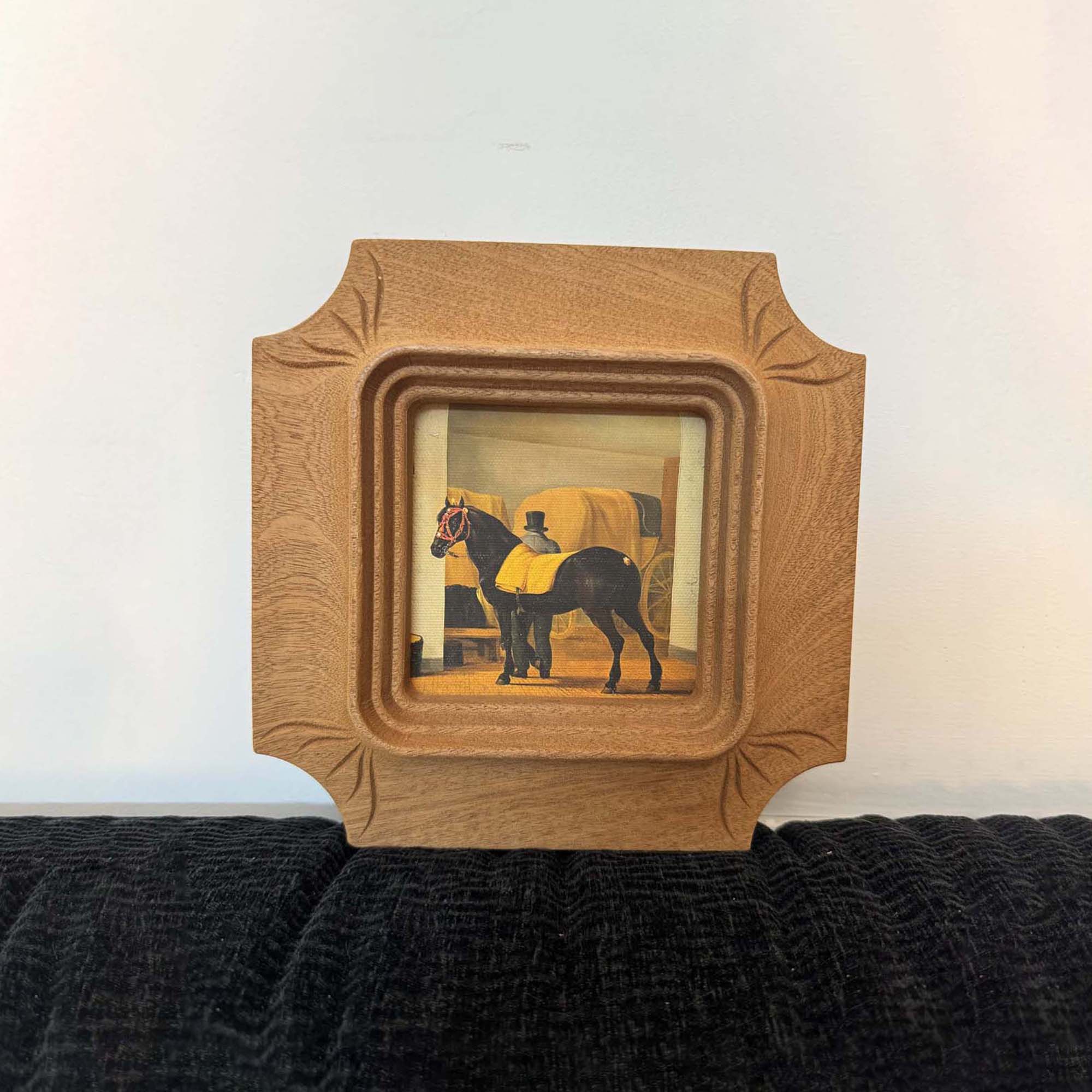 Architectural Handcarved Solid Wood Frame – Fits 4x4"