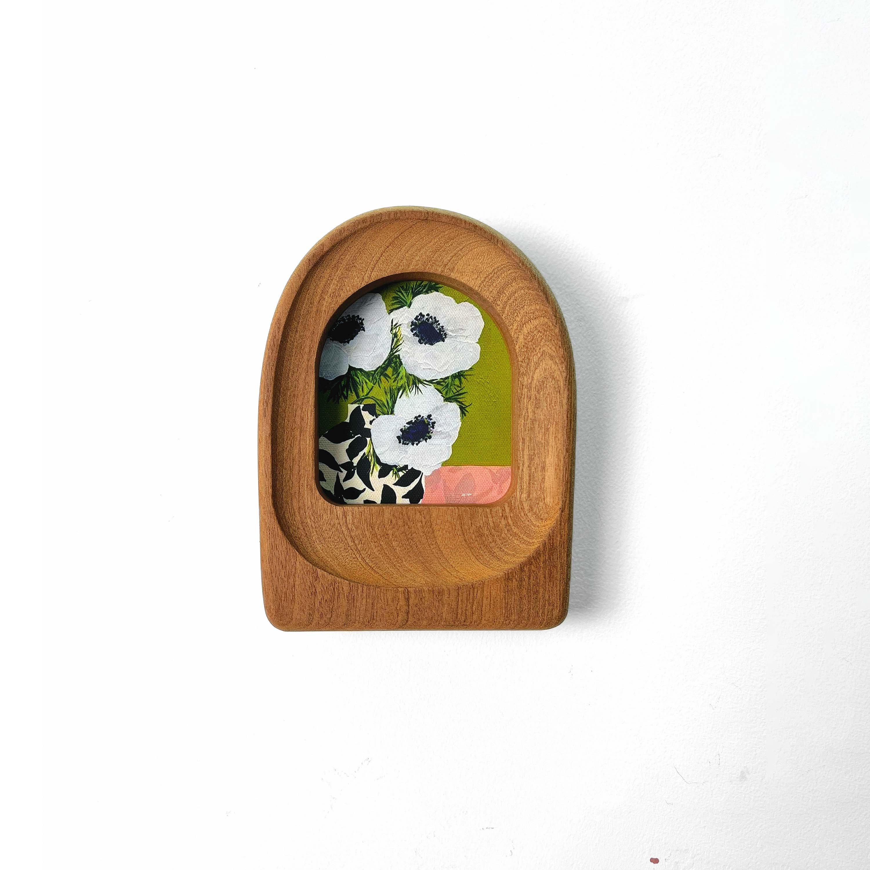Hand Carved Organic Wood Frames | Rustic Boho Gallery Wall Decor